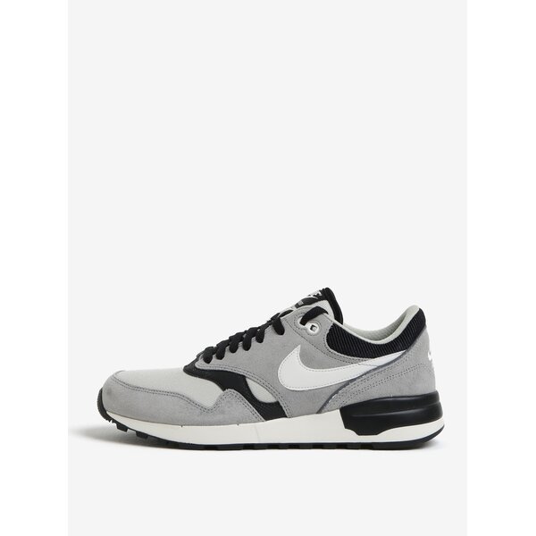 Pantofi sport negru&gri cu detalii din piele intoarsa pentru barbati - Nike Air Odyssey
