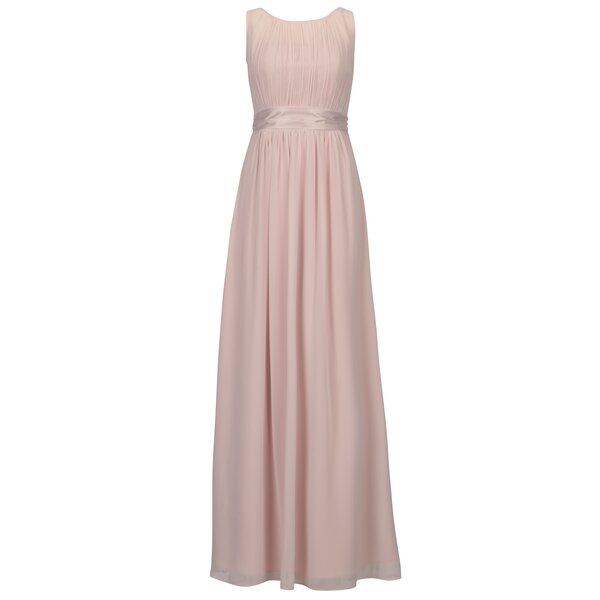 Rochie maxi roz pal cu funda la spate - Dorothy Perkins