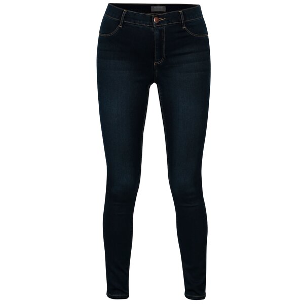 Blugi super skinny bleumarin Dorothy Perkins
