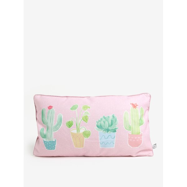 Perna roz deschis cu print cactusi - Sass & Belle