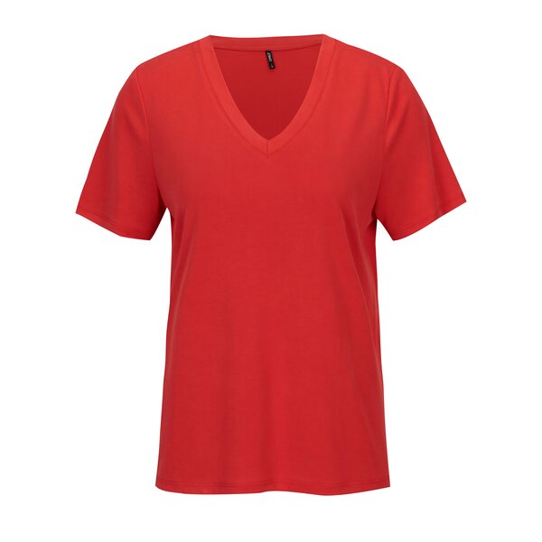 Tricou rosu cu anchior ONLY Venus