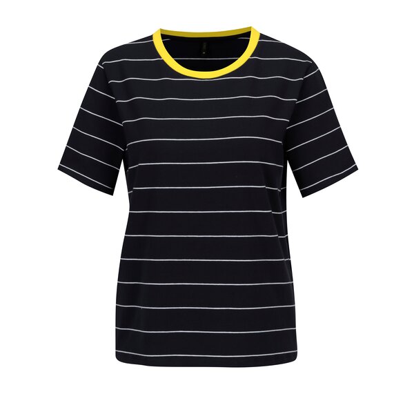 Tricou bleumarin cu dungi albe ONLY Live love