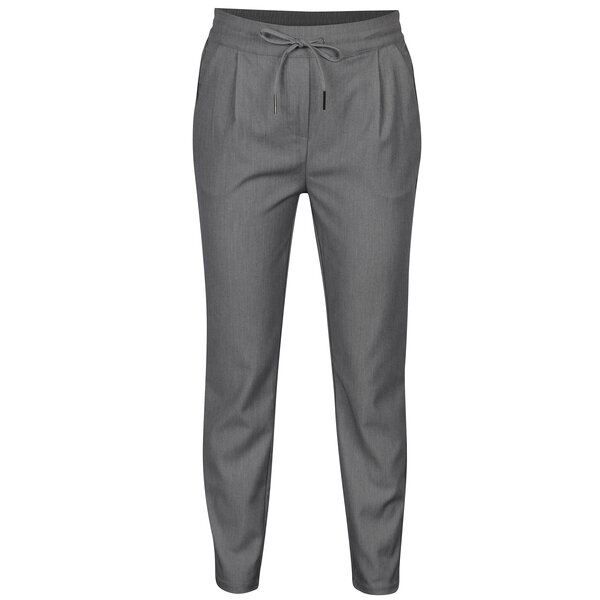 Pantaloni conici gri cu talie elastica - VERO MODA Rory
