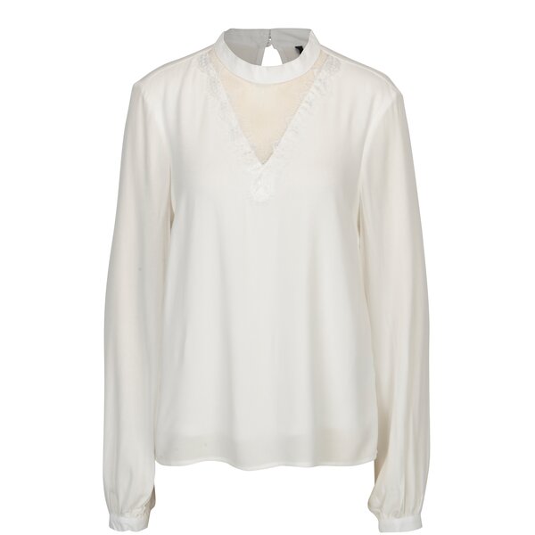 Tunica crem cu insertie de dantela - VERO MODA Jasmine