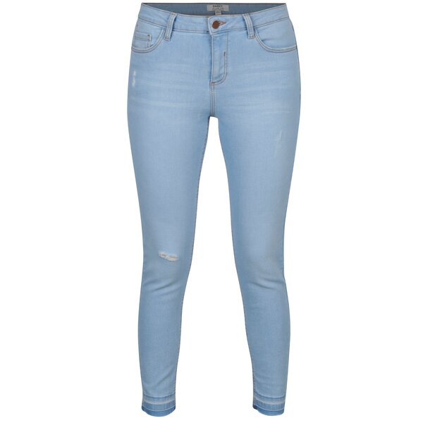 Blugi bleu skinny crop Dorothy Perkins Darcy