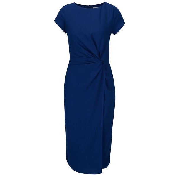 Rochie bodycon albastra cu nod decorativ - Dorothy Perkins