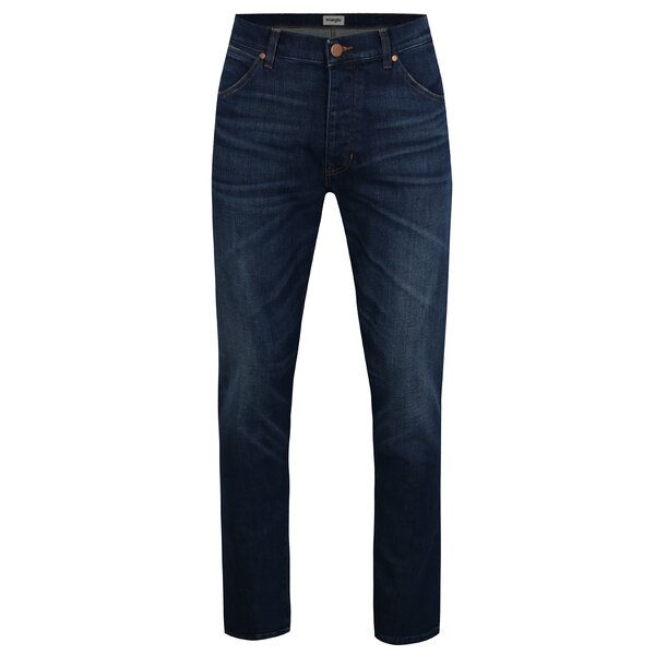 Blugi albastri regular tapered pentru barbati - Wrangler Boyton
