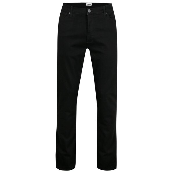 Blugi negri regular straight pentru barbati - Wrangler Greensboro