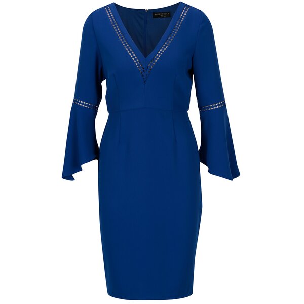 Rochie albastra cu detalii decupate Paper Dolls
