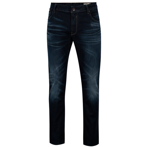Blugi bleumarin cu aspect prespalat pentru barbati - Garcia Jeans Russo