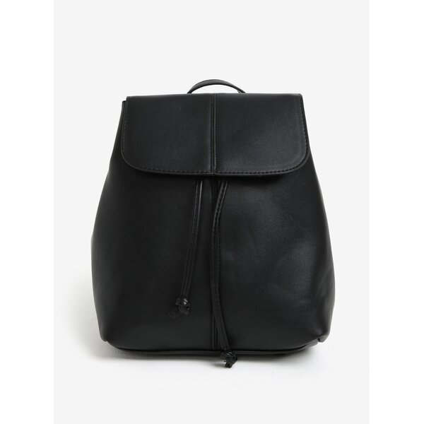 Rucsac negru din piele sintetica - Pieces Minna