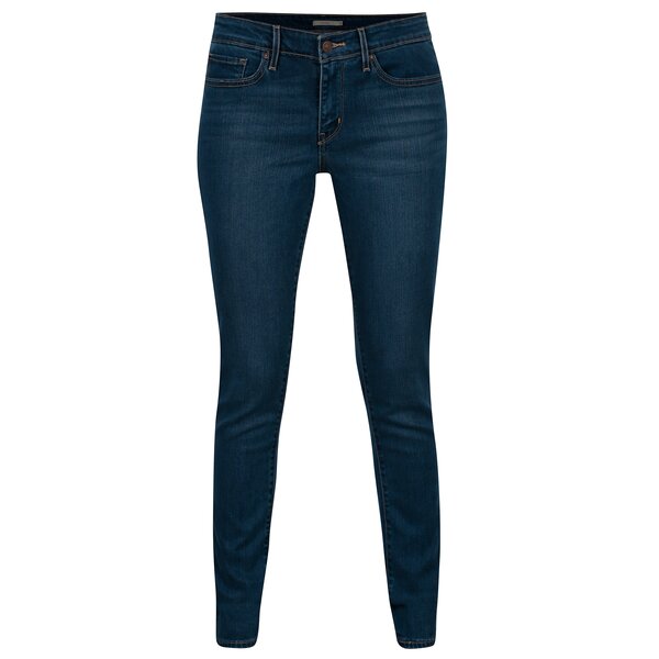Blugi albastri skinny pentru femei - Levis®