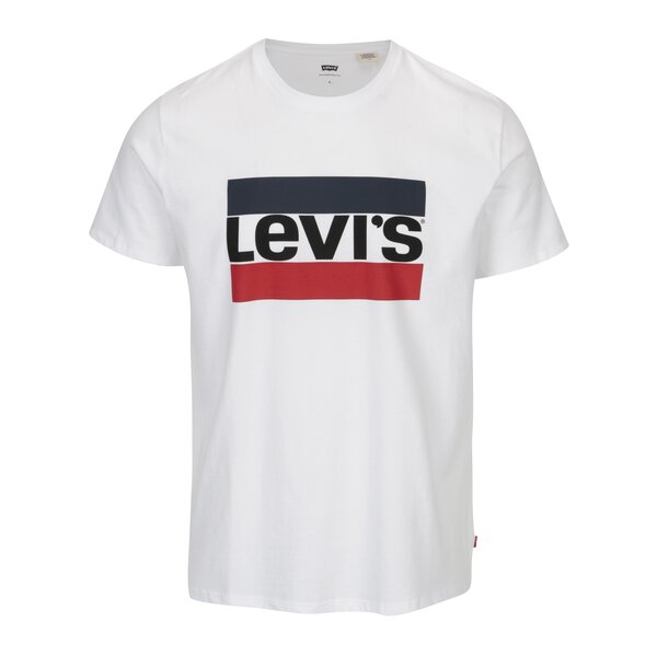 Tricou alb cu print pentru barbati - Levis®