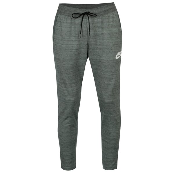 Pantaloni sport gri deschis melanj standard fit pentru barbati Nike