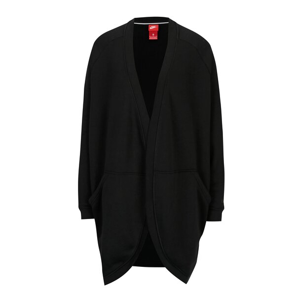 Cardigan negru sport pentru femei Nike