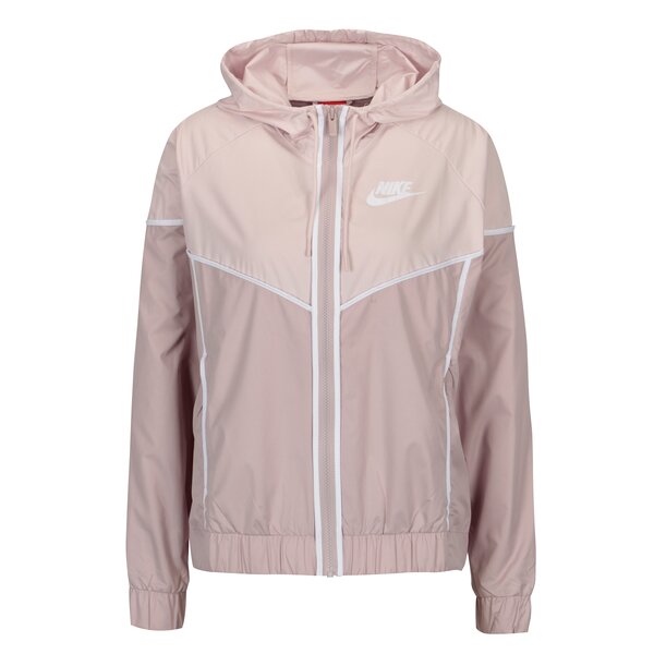 Jacheta roz cu gluga pentru femei Nike