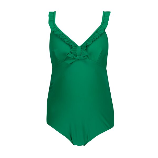 Costum de baie verde pentru femei insarcinate - Mama.licious Nada