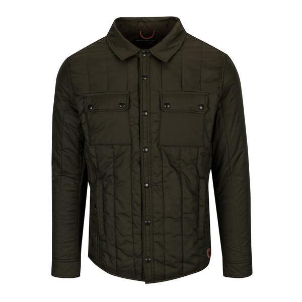Jacheta matlasata verde inchis cu buzunare - Jack & Jones Premium Connect