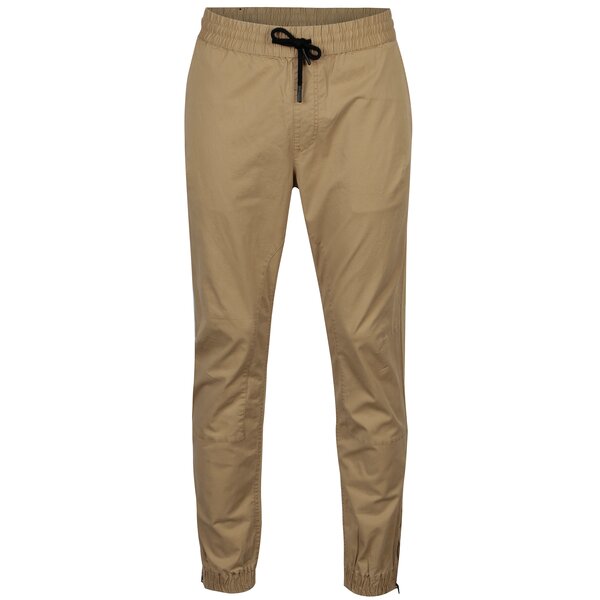 Pantaloni bej cu snur in talie si buzunare - Jack & Jones Vega