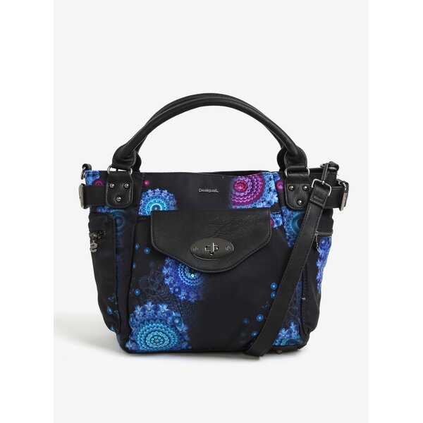 Geanta crossbody neagra cu model Desigual McBee