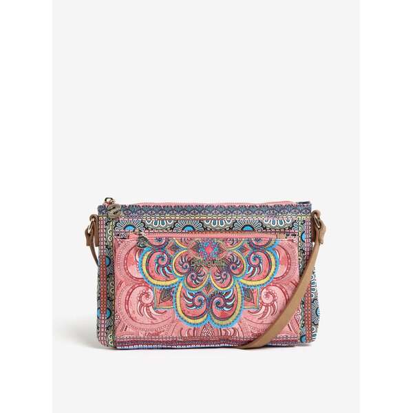 Geanta crossbody cu model multicolor mandala Desigual Vinland