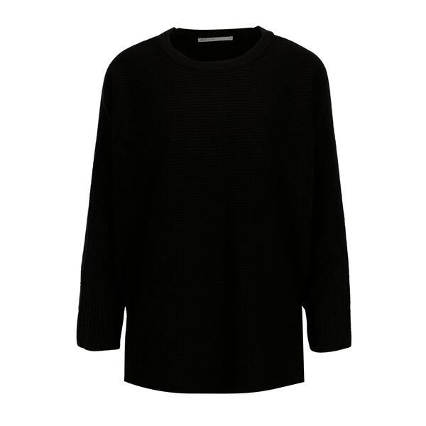 Pulover negru cu maneci liliac - ONLY Siff