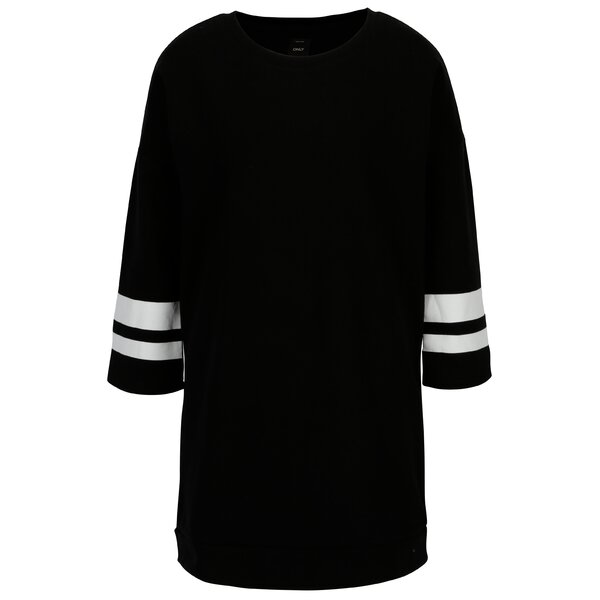 Bluza sport lunga neagra cu maneci 3/4 - ONLY Absolute