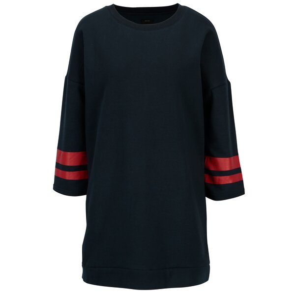 Bluza sport lunga neagra cu dungi contrastante - ONLY Absolute