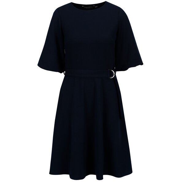 Rochie bleumarin cu maneci fluture - Dorothy Perkins
