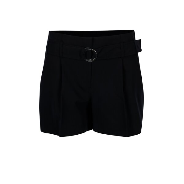 Pantaloni scurti bleumarin cu talie elastica - Dorothy Perkins