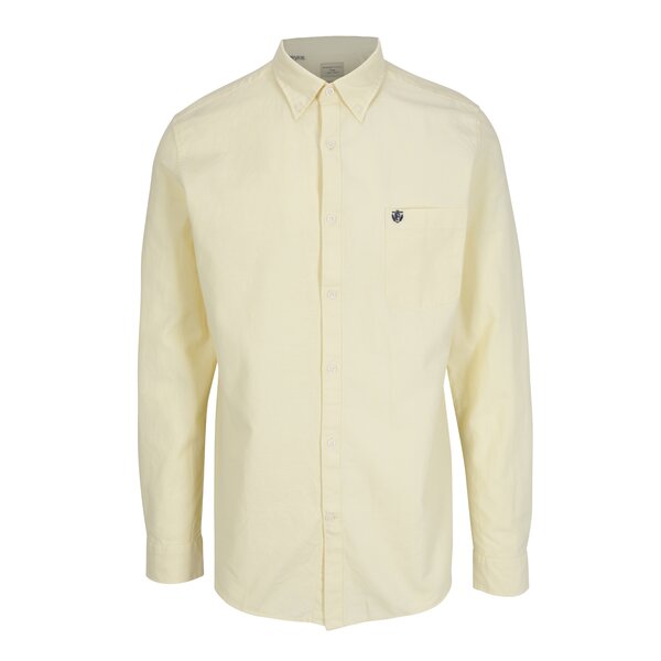 Camasa galben deschis regular fit - Selected Homme