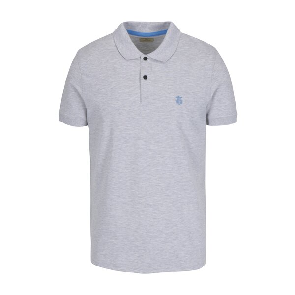 Tricou polo gri violet - Selected Homme Haro