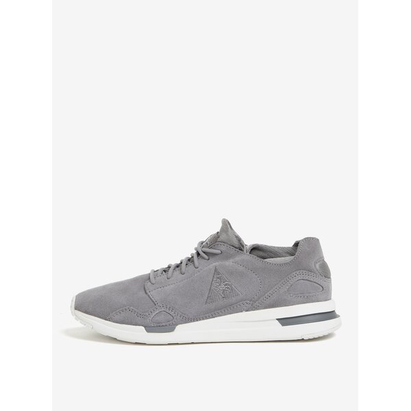 Pantofi sport gri din piele intoarsa pentru femei - Le Coq Sportif Flow
