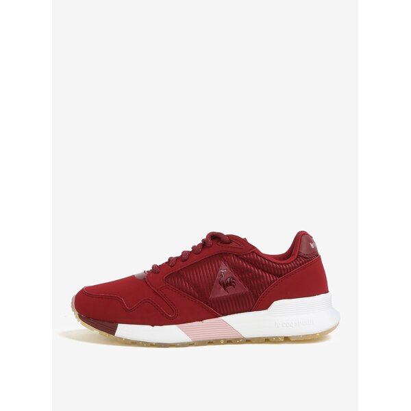 Pantofi sport bordo pentru femei - Le Coq Sportif Omega Sparkly