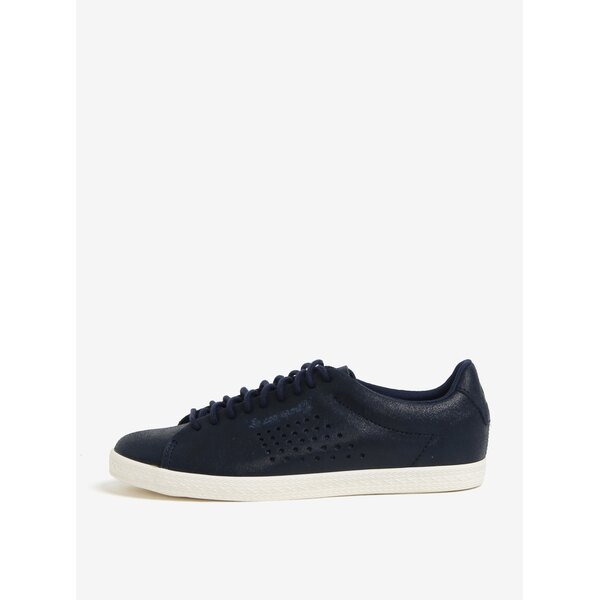 Tenisi bleumarini din piele naturala pentru femei - Le Coq Sportif Charline Metallic