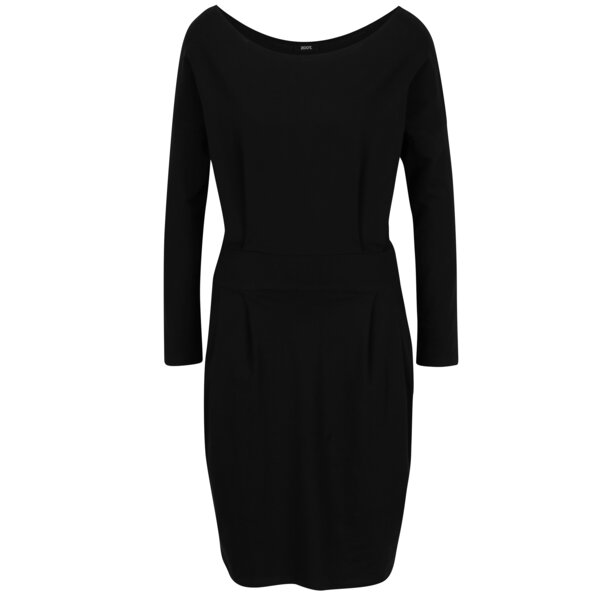 Rochie neagra cu maneci lungi - ZOOT