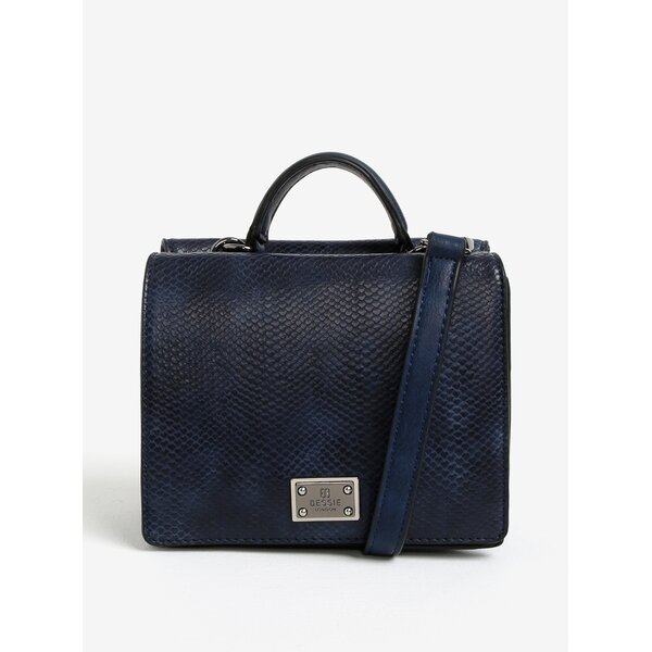 Geanta crossbody albastra cu bareta detasabila - Bessie London