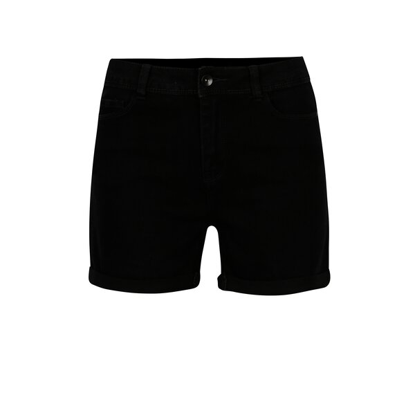 Pantaloni scurti negri din denim - VERO MODA Seven