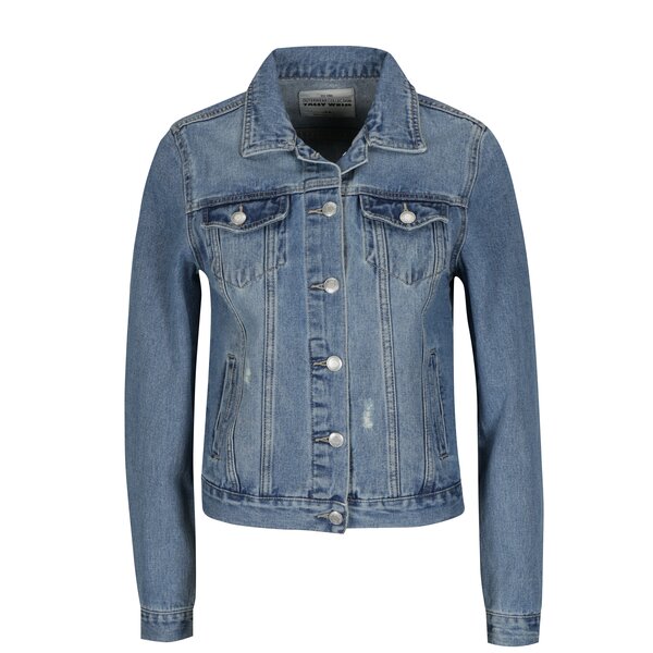 Jacheta albastra din denim - TALLY WEiJL
