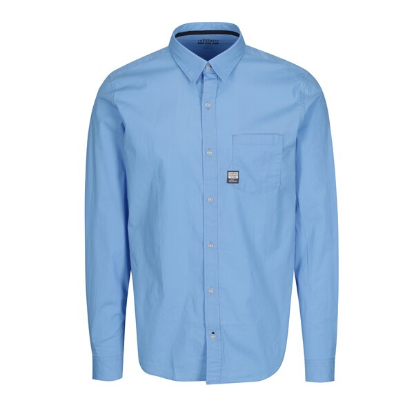 Camasa albastra slim fit pentru barbati s.Oliver