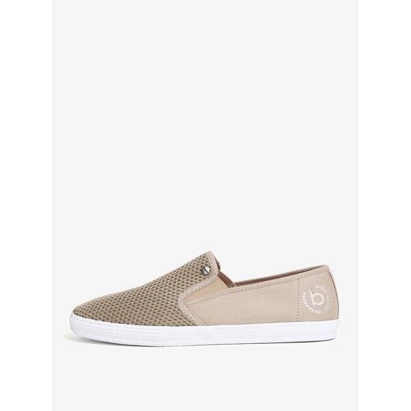 Tenisi slip on bej - bugatti Warrior