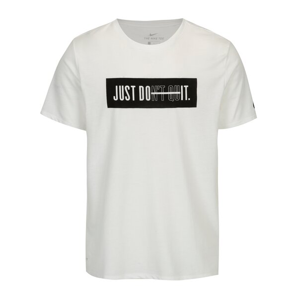 Tricou alb cu print pentru barbati Nike