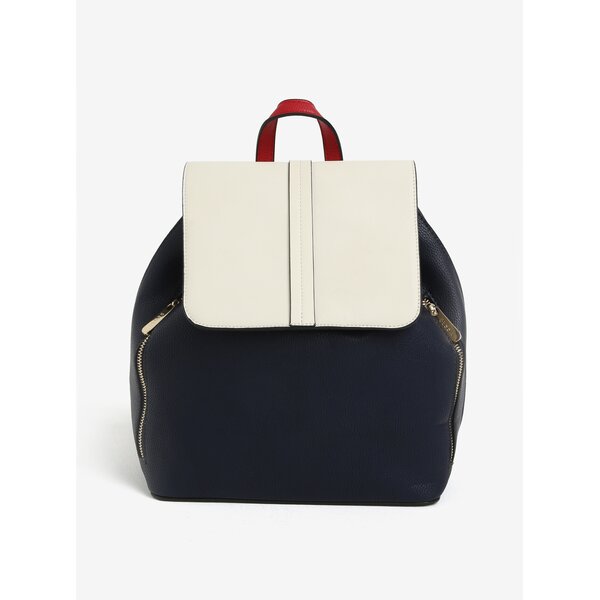 Rucsac bleumarin cu fermoare exterioare - Bessie London