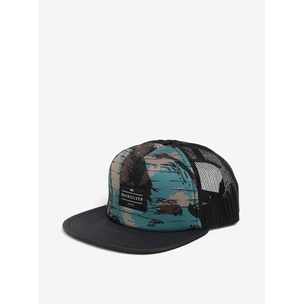 Sapca negru&verde cu print geometric pentru barbati Quiksilver