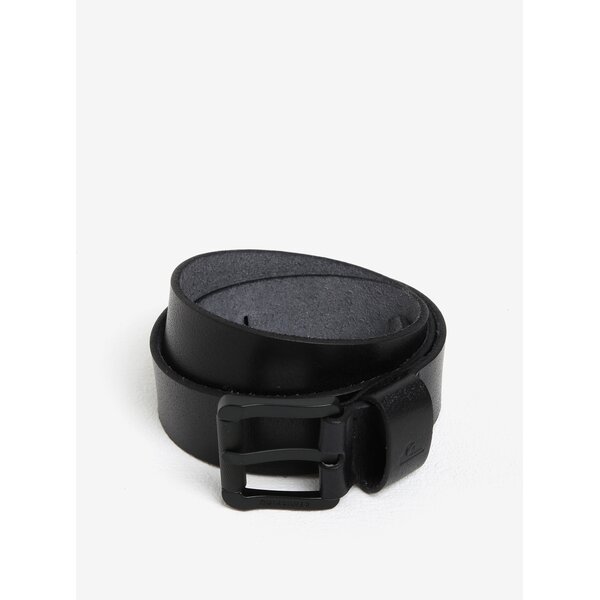 Curea neagra din piele pentru barbati Quiksilver