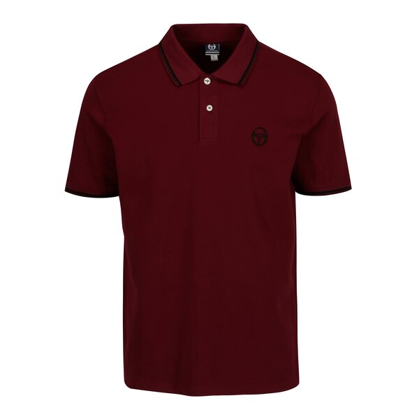 Tricou polo bordo cu logo brodat pentru barbati - Sergio Tacchini Sergio
