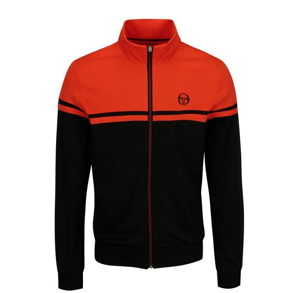 Jacheta sport negru & oranj pentru barbati - Sergio Tacchini Young Line