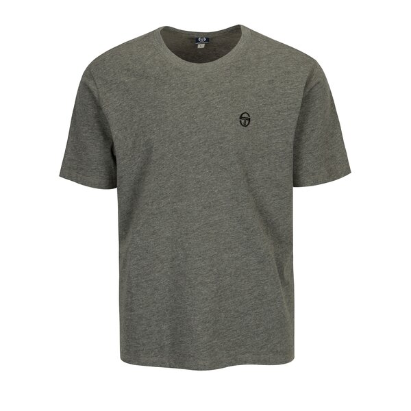 Tricou gri melanj cu logo Sergio Tacchini Daiocco