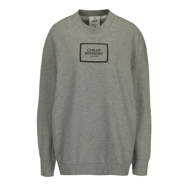 Bluza gri cu print pentru femei - Cheap Monday