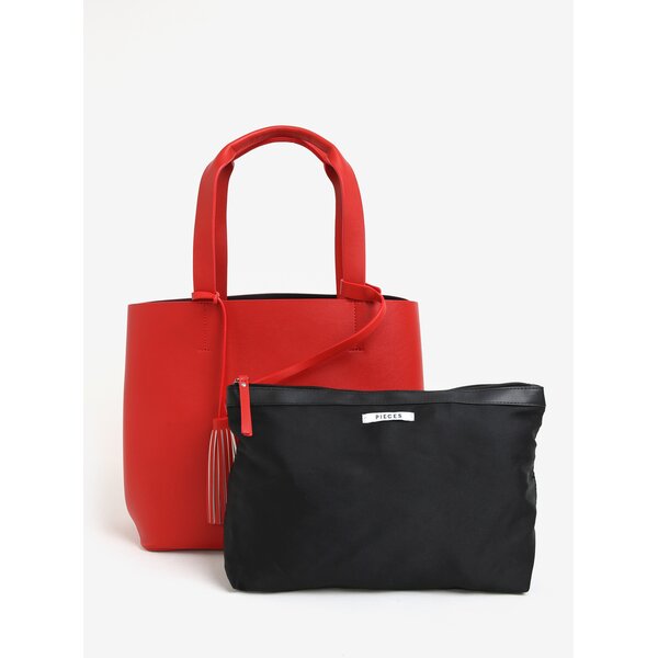 Geanta rosie shopper cu portfard 2in1 - Pieces Illu